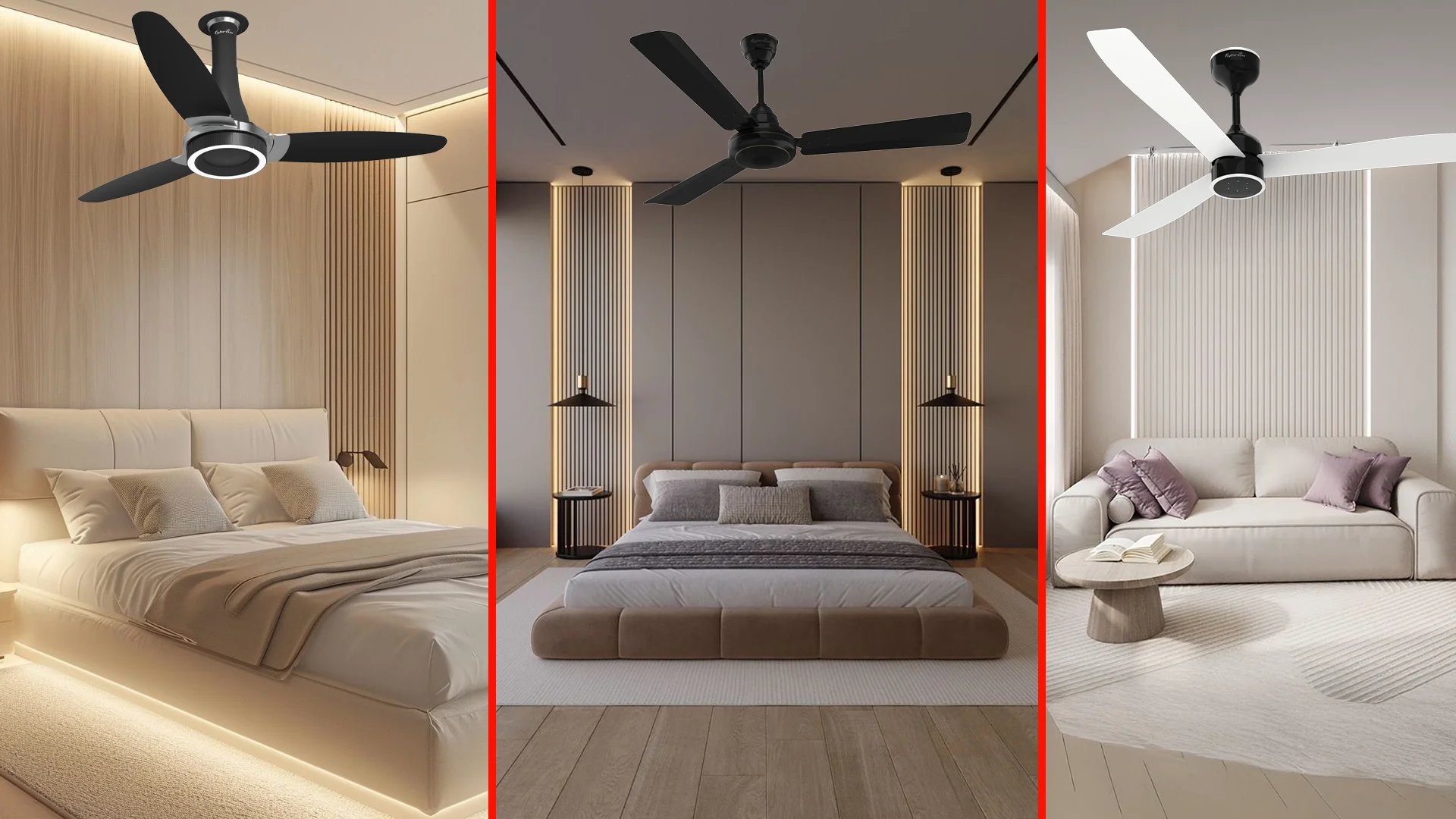 Stylish Ceiling Fans 2025 | Modern & Smart Fans by Fybros