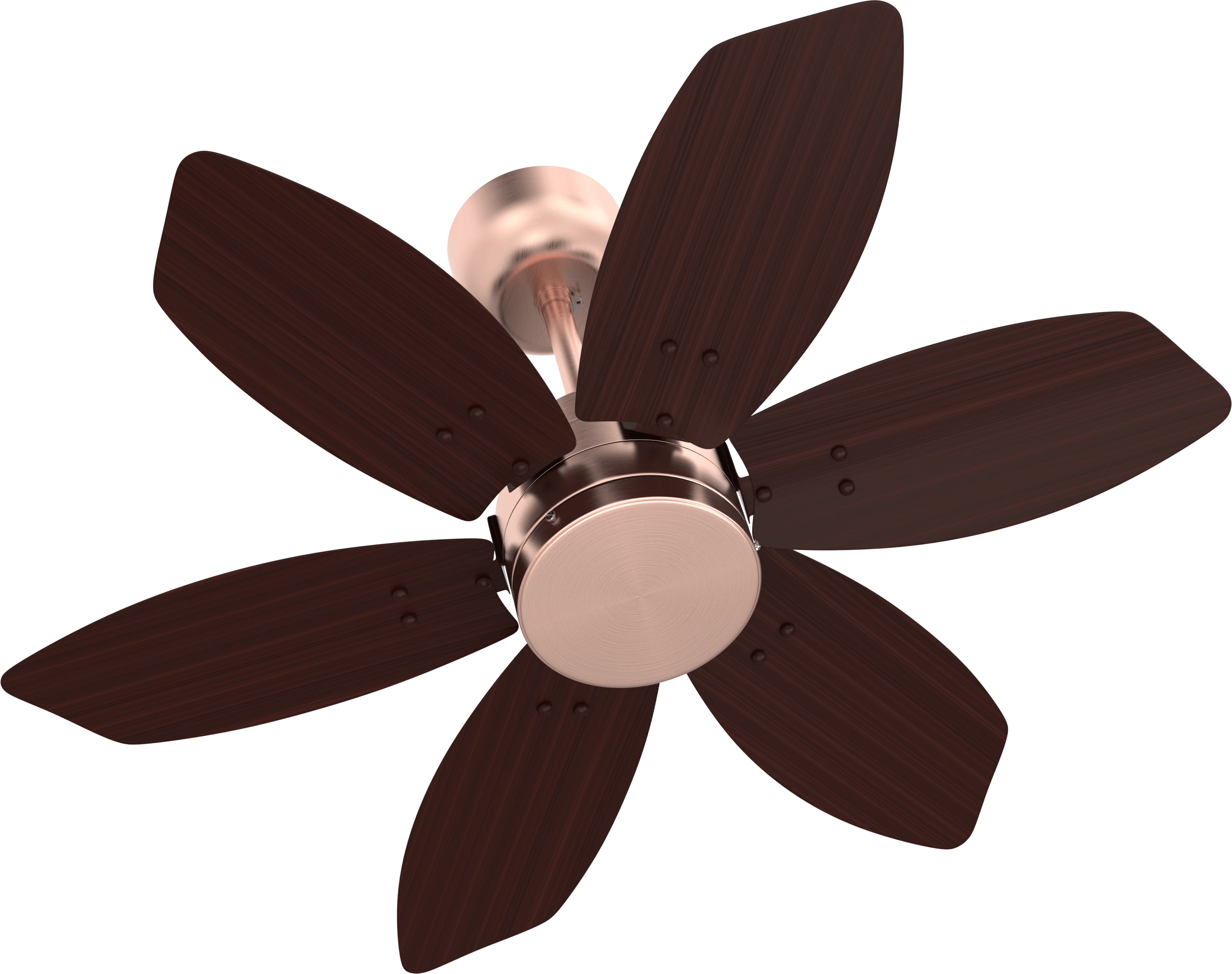 Contemporary Loft Ceiling Fan with powerful motor and designer appeal for urban spaces.
