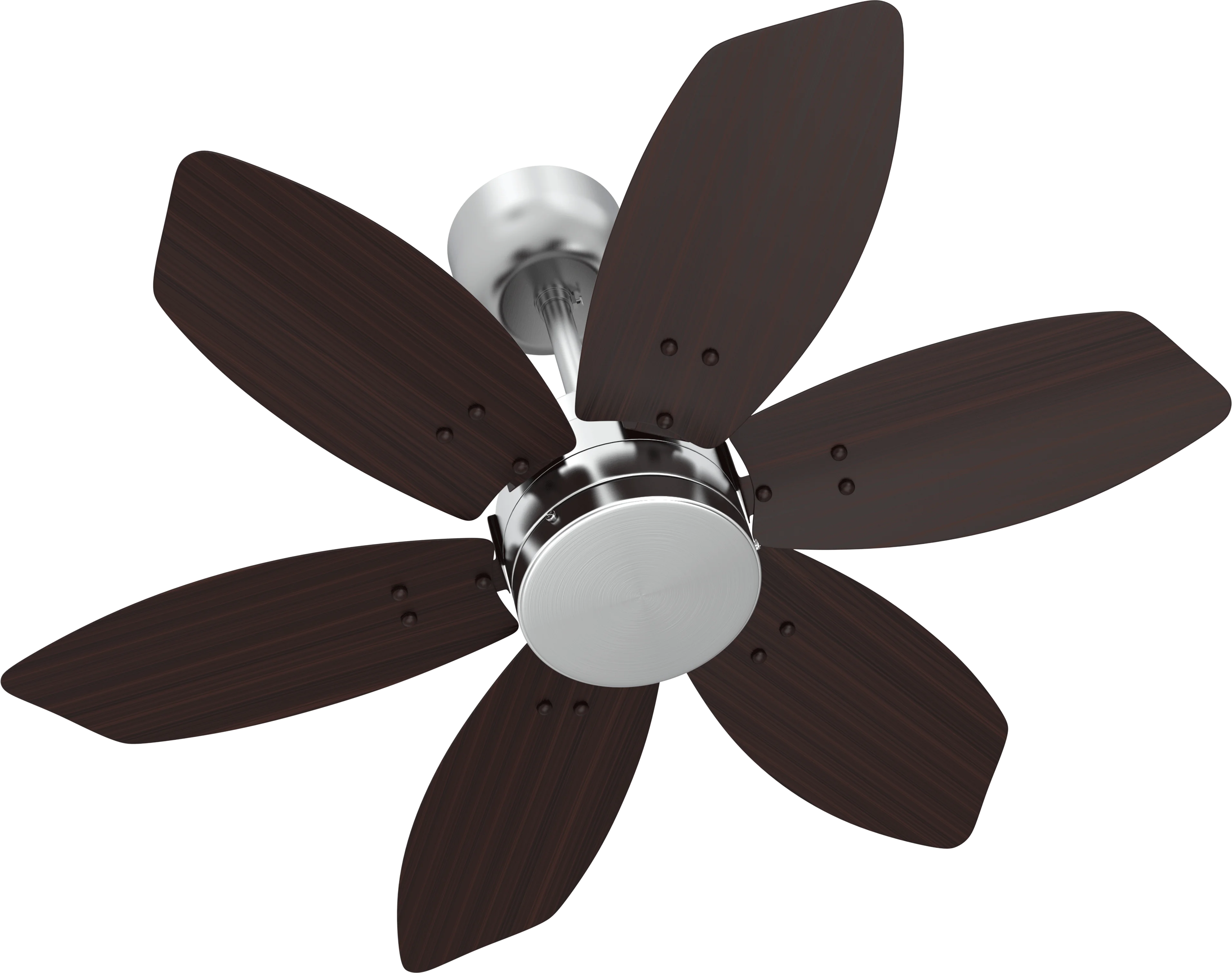 Contemporary Loft Ceiling Fan with powerful motor and designer appeal for urban spaces.