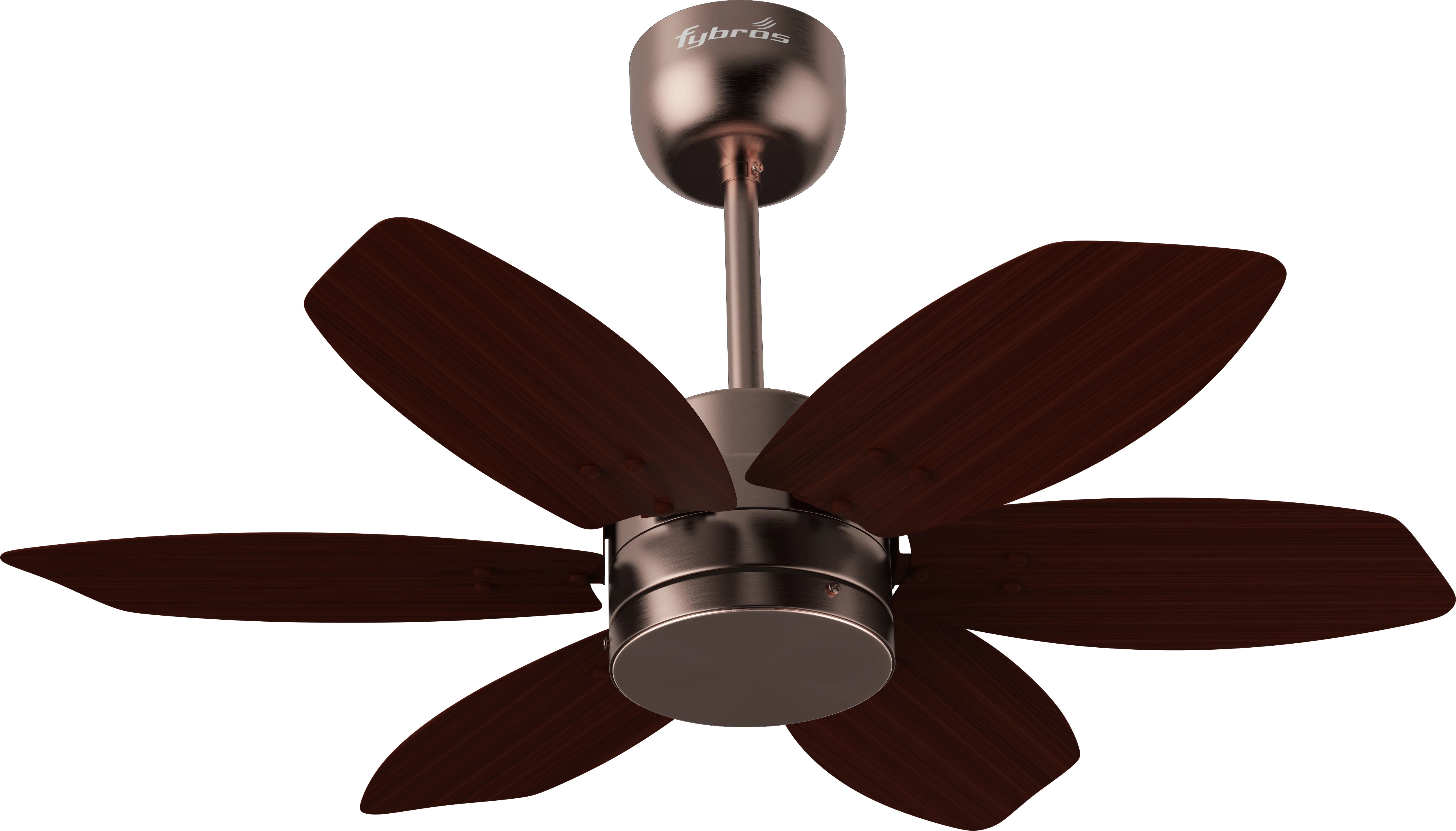 Contemporary Loft Ceiling Fan with powerful motor and designer appeal for urban spaces.