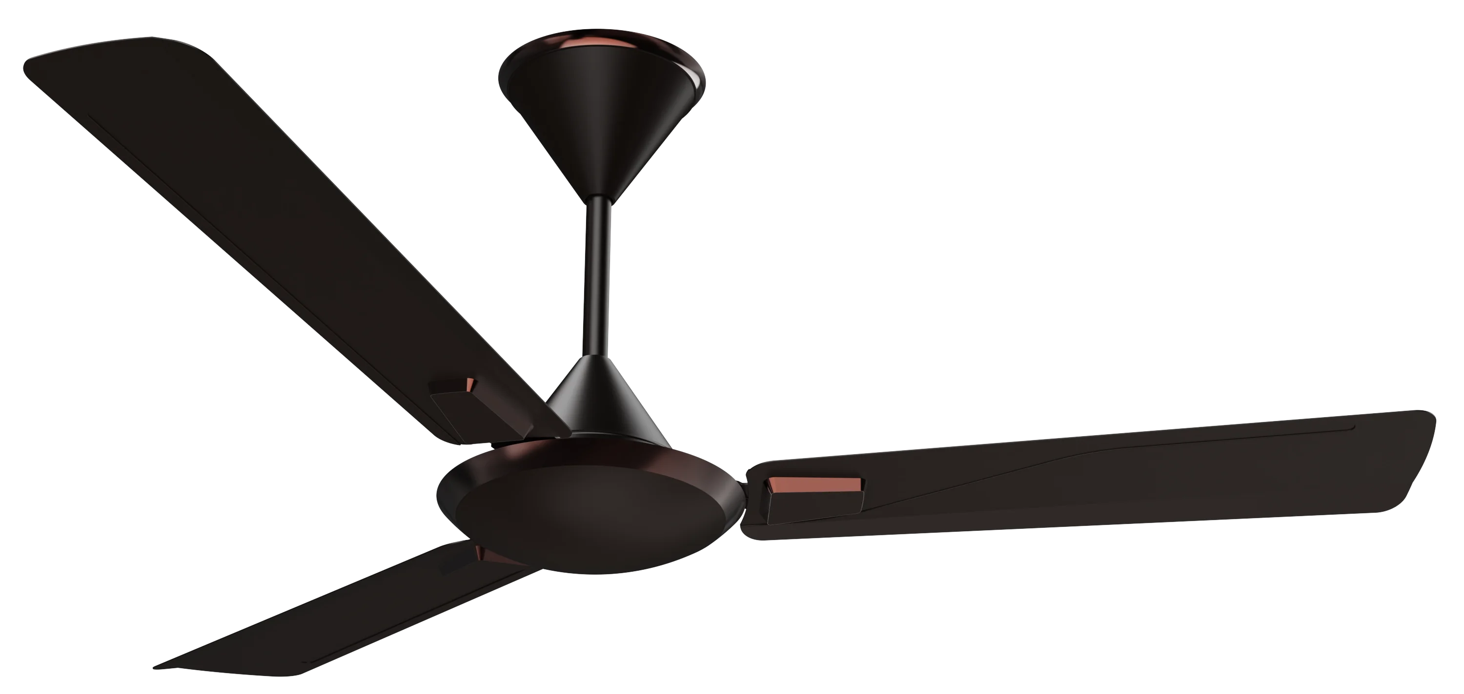 Aero BLDC Energy-Efficient Ceiling Fan with remote control and whisper-quiet operation.