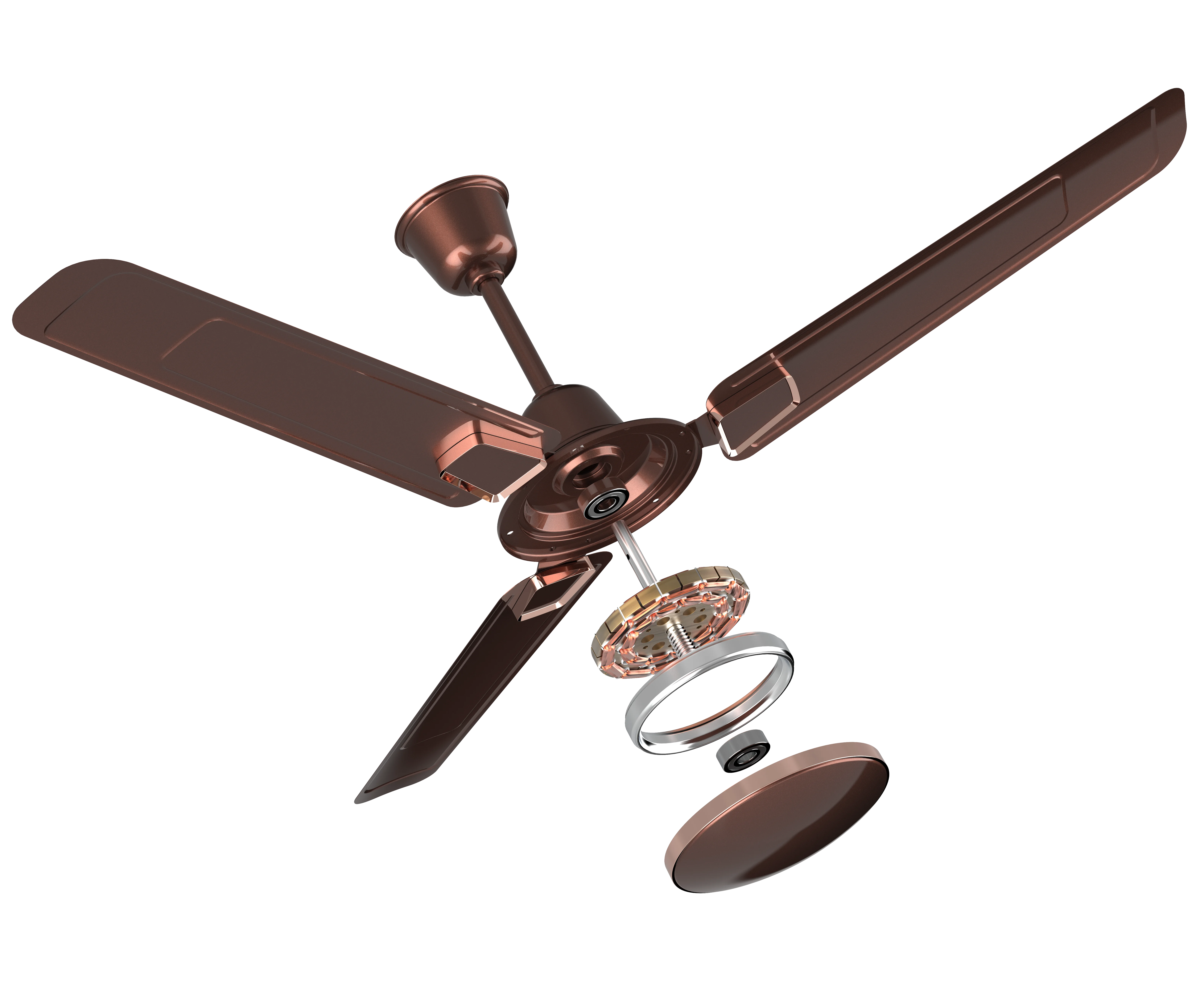 Solis Stylish Ceiling Fan with premium finish and optimal airflow.