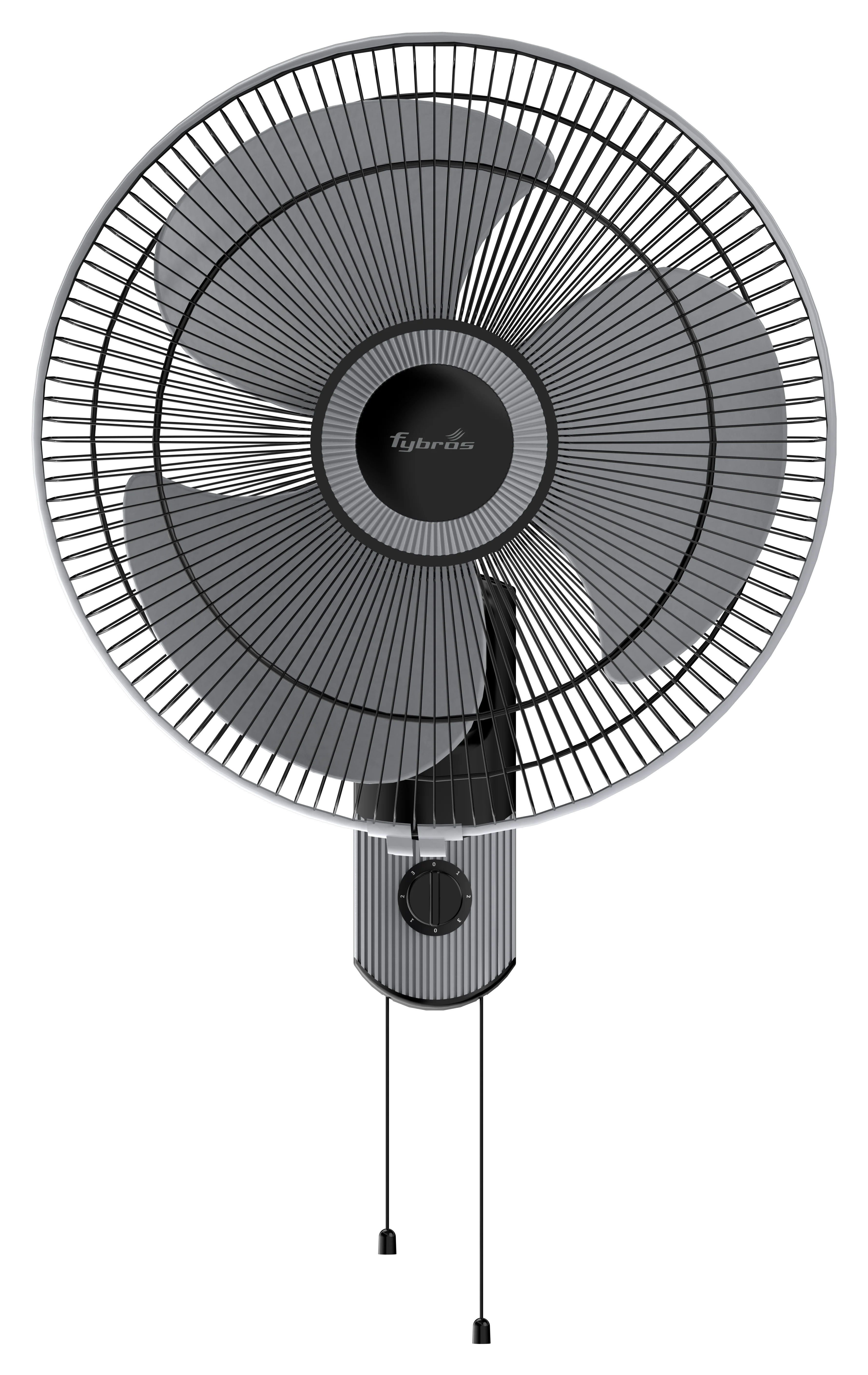 Gush Powerful Wall Fan with sleek design and noiseless operation.