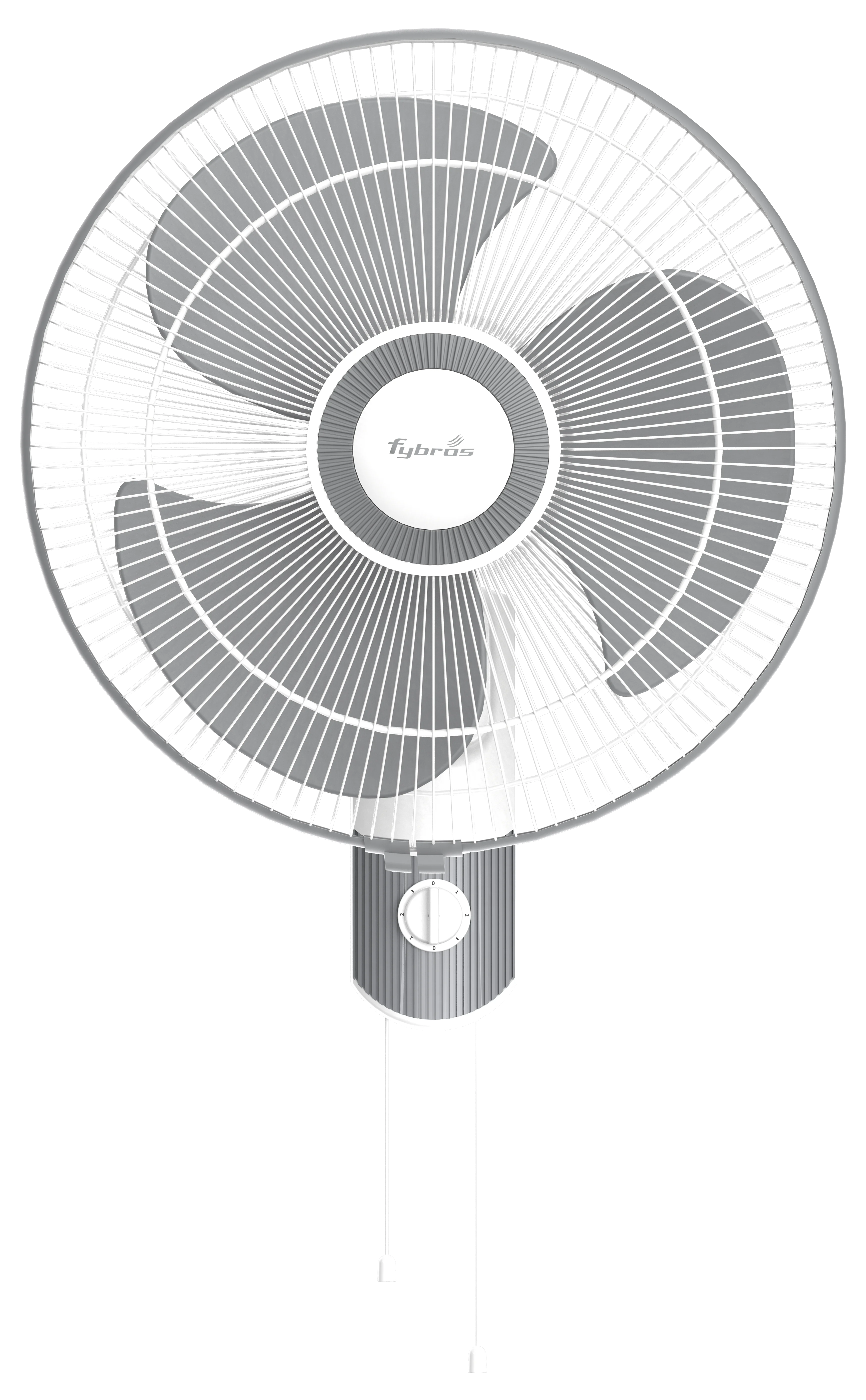 Gush Powerful Wall Fan with sleek design and noiseless operation.