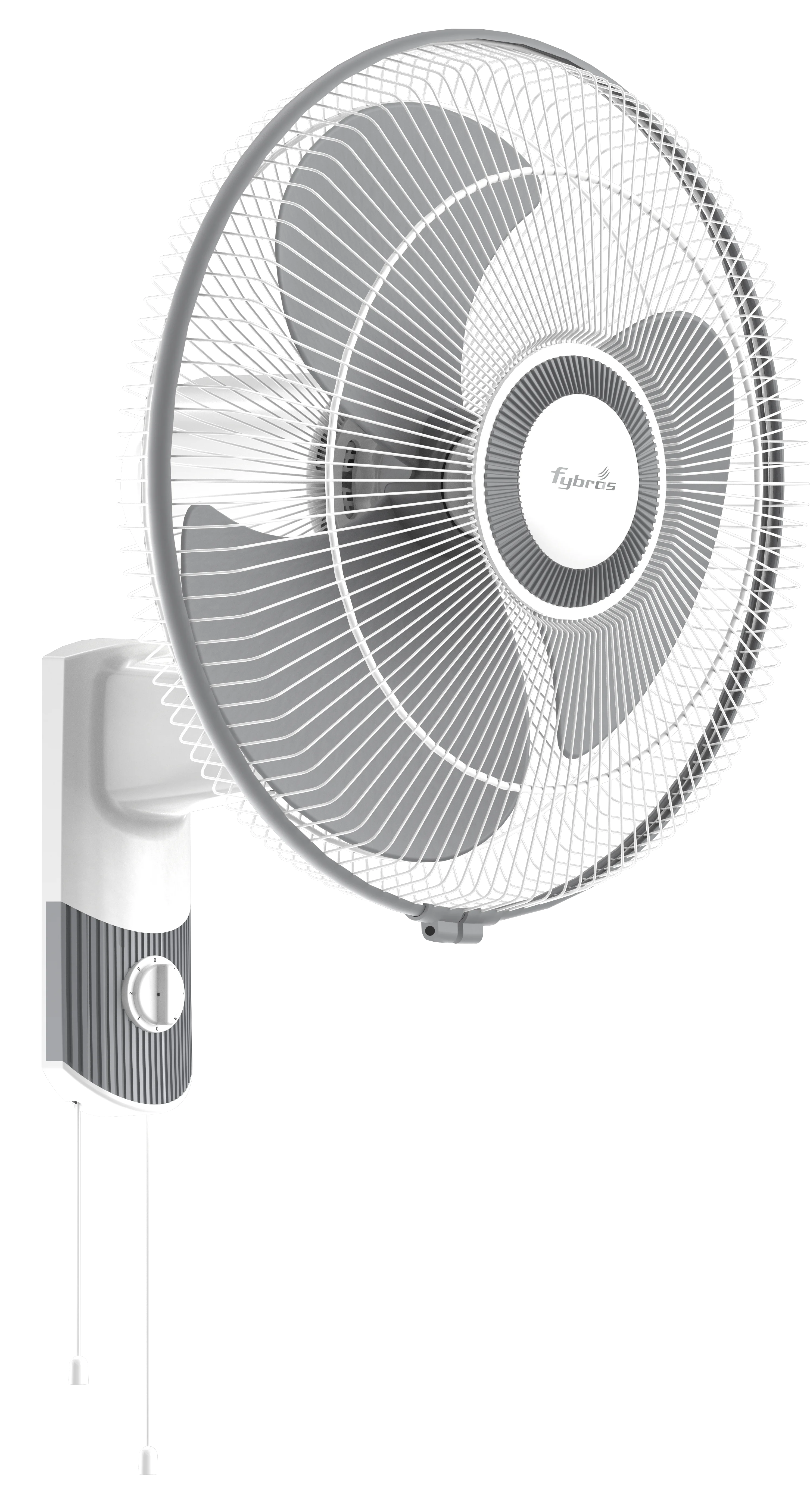 Gush Powerful Wall Fan with sleek design and noiseless operation.